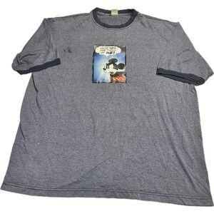 Vintage Main Street Disney Shirt Mens L Mickey‎ Mouse You're Not The Boss Of Me